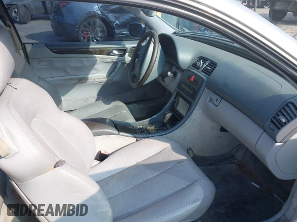 2002 Mercedes-Benz CLK 320/430 with VIN WDBLJ70G62F198257, listed as a IAAI auction lot 41455044 with 156,689 mi miles and . Bid and sale history available at DreamBid. Image 5.