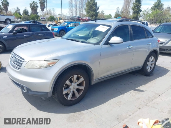 2004 Infiniti FX with VIN JNRAS08U24X108140, listed as a IAAI auction lot 42015238 with 207,664 mi miles and . Bid and sale history available at DreamBid. Image 2.