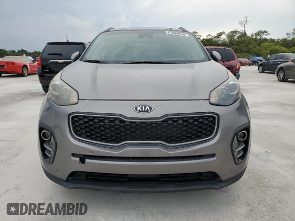 2019 Kia Sportage EX with VIN KNDPN3AC2K7543385, listed as a Copart auction lot 41028910 with 18,071 mi miles and Salvage title. Bid and sale history available at DreamBid. Image 5.