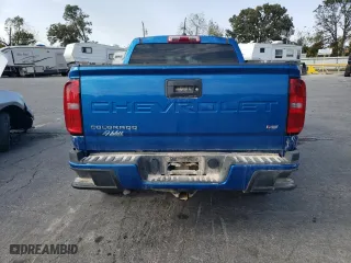 2021 Chevrolet Colorado 4WD Work Truck with VIN 1GCGTBEN4M1186566, listed as a Copart auction lot 75262794 with 94,819 mi miles and Salvage Title. Bid and sale history available at carsss.com. Image 6.