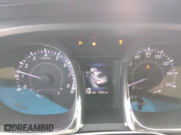 2013 Toyota Avalon XLE with VIN 4T1BK1EB3DU036407, listed as a Copart auction lot 53277725 with 190,961 mi miles and Salvage Title. Bid and sale history available at DreamBid. Image 9.