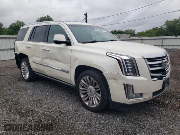 2015 Cadillac Escalade Platinum z VIN 1GYS4PKJ9FR599510, wystawiony jako Copart lot #56688215 z przebiegiem 292 890 mil mil oraz Szkoda całkowita • Salvage title. Historia ofert i sprzedaży dostępna na DreamBid. Obrazek 4.