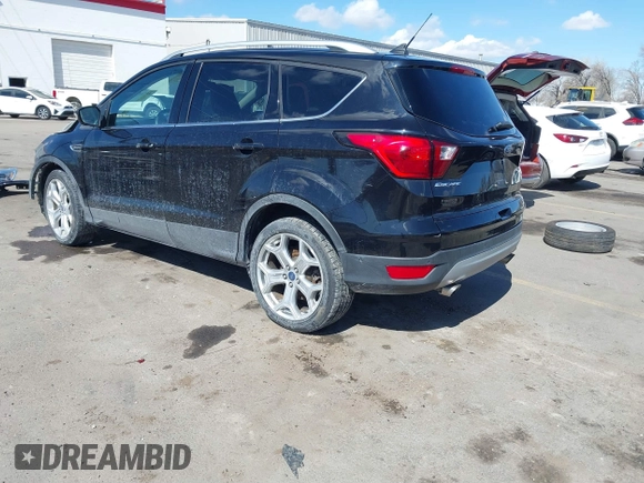 2019 Ford Escape Titanium с VIN 1FMCU9J99KUC44157, выставлен на аукционе IAAI как лот 41741733 с пробегом 75 697 миль миль и . История ставок и продаж доступна на DreamBid. Изображение 3.