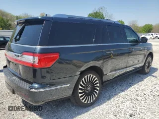 2021 Lincoln Navigator Black Label z VIN 5LMJJ3TT9MEL16717, wystawiony jako Copart lot #51939315 z przebiegiem 56 137 mil mil oraz Szkody całkowita. Historia ofert i sprzedaży dostępna na DreamBid. Obrazek 3.