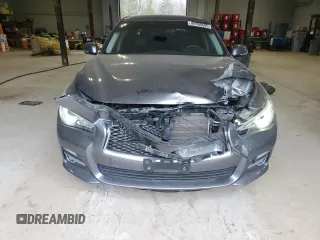 2015 Infiniti Q50 Premium with VIN JN1BV7AR7FM397212, listed as a Copart auction lot 54389605 with 140,338 mi miles and Salvage Title. Bid and sale history available at carsss.com. Image 5.