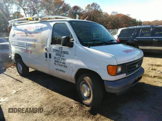 2006 Ford Econoline Cargo with VIN 1FTNE24W66DA11121, listed as a IAAI auction lot 34725070 with Not Provided miles and . Bid and sale history available at DreamBid. Image 1.