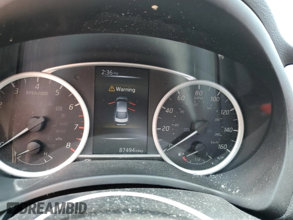 2016 Nissan Sentra SR with VIN 3N1AB7AP7GL675542, listed as a Copart auction lot 52173275 with 87,494 mi miles and Salvage Title. Bid and sale history available at DreamBid. Image 9.