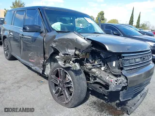 2014 Ford Flex SEL with VIN 2FMGK5C87EBD15046, listed as a IAAI auction lot 41719837 with 140,461 mi miles. Bid and sale history available at carsss.com. Image 6.