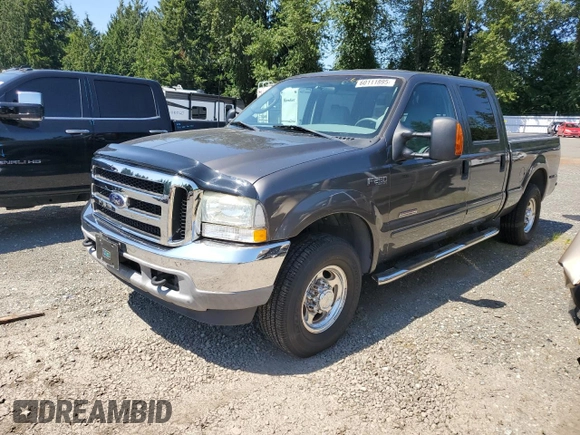 2003 Ford F-250 XL z VIN 1FTNW20P83ED87806, wystawiony jako Copart lot #60111895 z przebiegiem 107 949 mil mil oraz Czysty tytuł • Clean title. Historia ofert i sprzedaży dostępna na DreamBid. Obrazek 1.