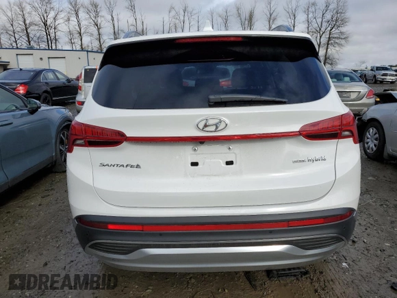 2023 Hyundai Santa Fe Hybrid Limited with VIN 5NMS5DA10PH015469, listed as a Copart auction lot 44997184 with 2,389 mi miles. Bid and sale history available at carsss.com. Image 6.