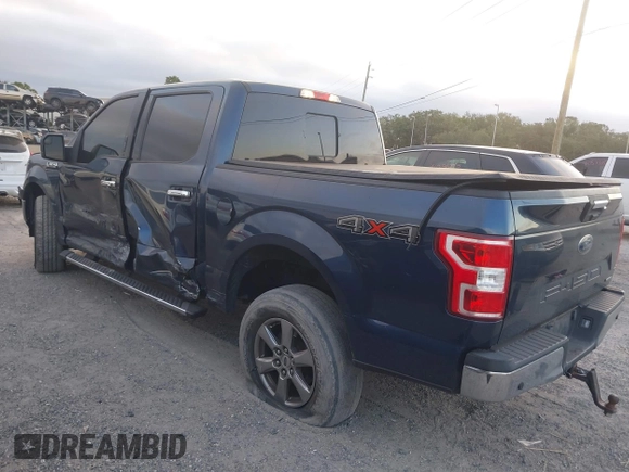 2018 Ford F-150 XL with VIN 1FTEW1EG8JFE43110, listed as a IAAI auction lot 41079835 with 118,188 mi miles. Bid and sale history available at carsss.com. Image 3.