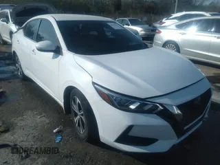 2022 Nissan Sentra SV z VIN 3N1AB8CVXNY204129, wystawiony jako IAAI lot #41111476 z przebiegiem 38 445 mil mil oraz . Historia ofert i sprzedaży dostępna na DreamBid. Obrazek 1.