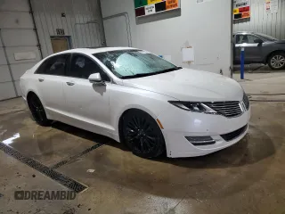 2013 Lincoln MKZ with VIN 3LN6L2J9XDR809243, listed as a Copart auction lot 43581965 with 40,561 mi miles and Salvage Title. Bid and sale history available at DreamBid. Image 4.