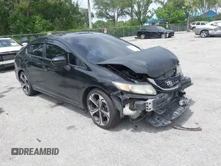 2015 Honda Civic Si with VIN 2HGFB6E52FH708459, listed as a IAAI auction lot 42438792 with 199,507 mi miles and . Bid and sale history available at DreamBid. Image 1.