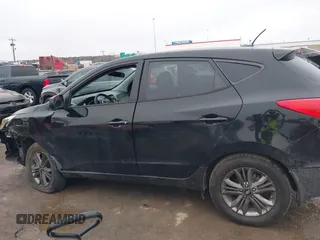 2015 Hyundai Tucson GLS with VIN KM8JT3AF6FU025479, listed as a IAAI auction lot 41498861 with 110,609 mi miles and . Bid and sale history available at DreamBid. Image 14.