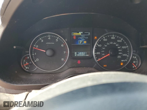 2013 Subaru Outback 2.5i Limited with VIN 4S4BRCKC7D3313943, listed as a Copart auction lot 61119934 with 216,385 mi miles and Salvage Title. Bid and sale history available at carsss.com. Image 9.