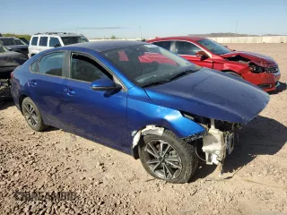 2022 Kia Forte LXS with VIN 3KPF24AD6NE496949, listed as a Copart auction lot 51515935 with 47,569 mi miles and Salvage Title. Bid and sale history available at carsss.com. Image 4.