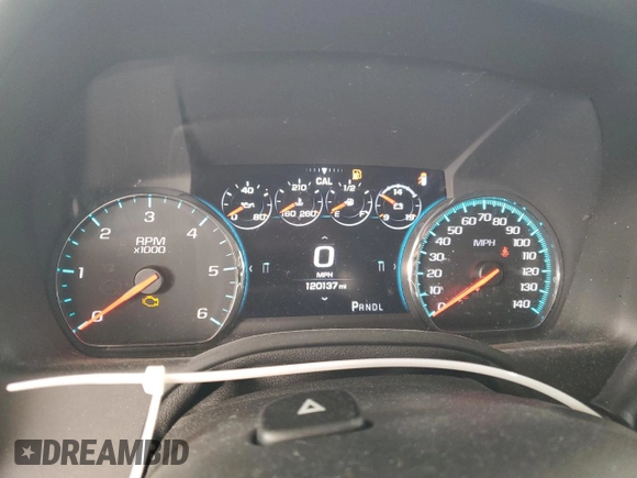 2018 Chevrolet Suburban Premier with VIN 1GNSCJKC1JR203318, listed as a Copart auction lot 44690745 with 120,137 mi miles and Salvage title. Bid and sale history available at DreamBid. Image 9.