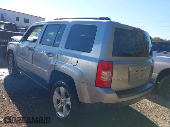 2017 Jeep Patriot High Altitude with VIN 1C4NJRFBXHD108212, listed as a IAAI auction lot 40529112 with 71,748 mi miles. Bid and sale history available at carsss.com. Image 3.
