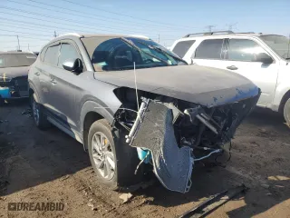 2017 Hyundai Tucson SE with VIN KM8J3CA44HU567567, listed as a Copart auction lot 47868395 with 84,427 mi miles and Salvage Title. Bid and sale history available at carsss.com. Image 4.