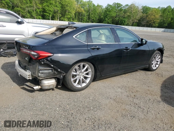 2021 Acura TLX z VIN 19UUB5F38MA004163, wystawiony jako Copart lot #54009015 z przebiegiem Nie podano mil oraz Szkoda całkowita • Salvage title. Historia ofert i sprzedaży dostępna na DreamBid. Obrazek 3.