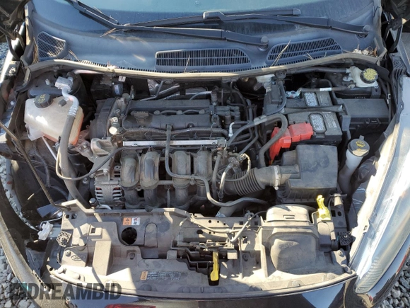 2019 Ford Fiesta SE with VIN 3FADP4EJ2KM128672, listed as a Copart auction lot 46369845 with 34,377 mi miles and Salvage Title. Bid and sale history available at carsss.com. Image 11.