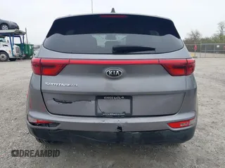 2017 Kia Sportage LX with VIN KNDPM3AC4H7231189, listed as a IAAI auction lot 42001412 with 83,550 mi miles. Bid and sale history available at carsss.com. Image 16.