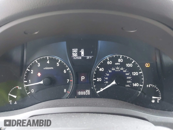 2010 Lexus RX 350 with VIN 2T2BK1BA8AC064885, listed as a IAAI auction lot 40956775 with 188,808 mi miles. Bid and sale history available at carsss.com. Image 7.