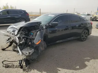 2019 Honda Civic Sport with VIN 2HGFC2F87KH530217, listed as a Copart auction lot 51466235 with Not provided miles and Salvage title. Bid and sale history available at DreamBid. Image 1.