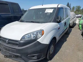2018 Ram ProMaster City Cargo Tradesman with VIN ZFBERFAB6J6J55135, listed as a IAAI auction lot 42085413 with 124,408 mi miles. Bid and sale history available at carsss.com. Image 17.