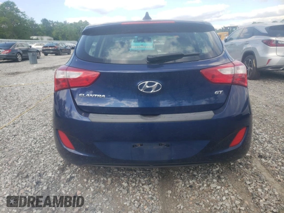 2013 Hyundai Elantra GT with VIN KMHD35LE8DU098489, listed as a Copart auction lot 52319825 with 103,248 mi miles and Salvage Title. Bid and sale history available at carsss.com. Image 6.