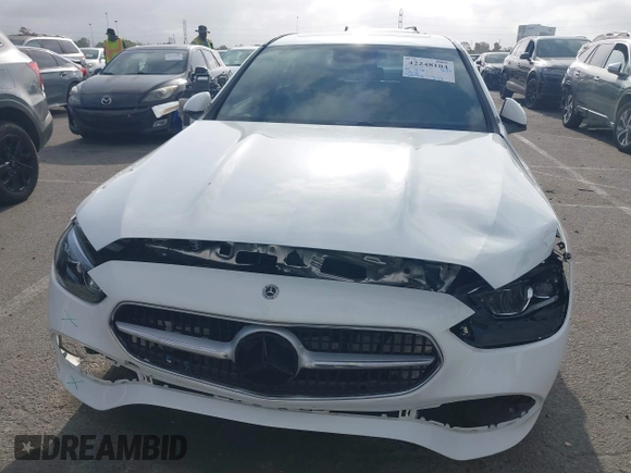 2024 Mercedes-Benz C 300 with VIN W1KAF4GB9RR237814, listed as a IAAI auction lot 42248104 with 3,045 mi miles and . Bid and sale history available at DreamBid. Image 6.