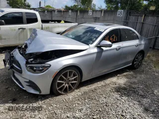 2022 Mercedes-Benz E-Class E 350 with VIN W1KZF8DB8NB022412, listed as a Copart auction lot 43628705 with 36,421 mi miles and Non Repairable. Bid and sale history available at carsss.com. Image 1.
