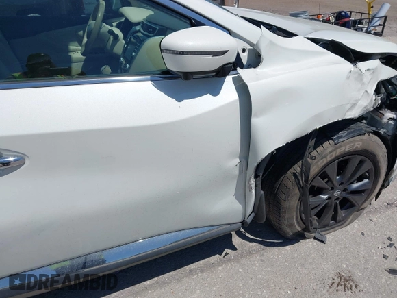 2018 Nissan Murano S z VIN 5N1AZ2MG8JN186092, wystawiony jako IAAI lot #42042539 z przebiegiem 77 017 mil mil oraz . Historia ofert i sprzedaży dostępna na DreamBid. Obrazek 6.