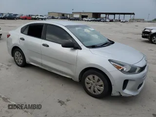 2018 Kia Rio LX with VIN 3KPA24ABXJE071432, listed as a Copart auction lot 51645535 with 0 mi miles and Clean Title. Bid and sale history available at carsss.com. Image 4.