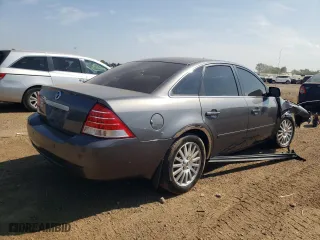 2006 Mercury Montego Premier with VIN 1MEFM42116G610239, listed as a Copart auction lot 67765574 with 76,404 mi miles and Salvage Title. Bid and sale history available at carsss.com. Image 3.