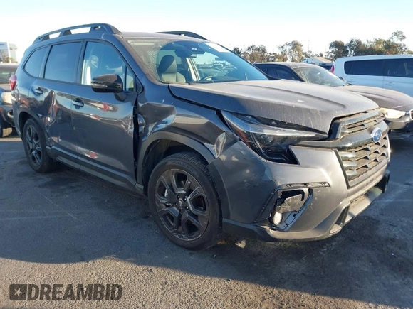 2023 Subaru Ascent Onyx with VIN 4S4WMAHDXP3453137, listed as a IAAI auction lot 41322171 with 12,300 mi miles and . Bid and sale history available at DreamBid. Image 1.