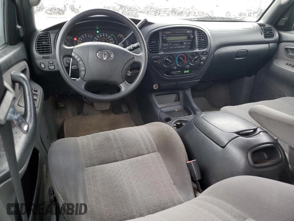 2004 Toyota Tundra SR5 with VIN 5TBDT44134S457223, listed as a Copart auction lot 53618255 with 77,696 mi miles and Salvage Title. Bid and sale history available at DreamBid. Image 8.