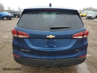 2022 Chevrolet Equinox LS with VIN 3GNAXSEV4NS231815, listed as a Copart auction lot 46831995 with 43,153 mi miles and Non Repairable. Bid and sale history available at carsss.com. Image 6.