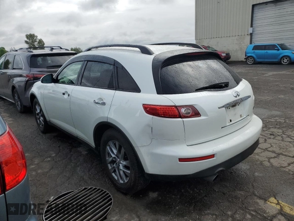 2004 Infiniti FX35 with VIN JNRAS08U74X100048, listed as a Copart auction lot 54890515 with 229,053 mi miles and Clean Title. Bid and sale history available at carsss.com. Image 2.