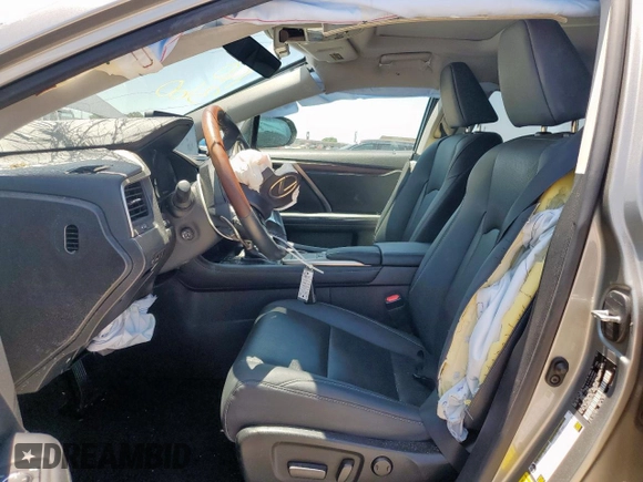 2021 Lexus RX 350 with VIN 2T2HZMAA4MC211118, listed as a Copart auction lot 58405465 with 44,956 mi miles and Salvage title. Bid and sale history available at DreamBid. Image 7.