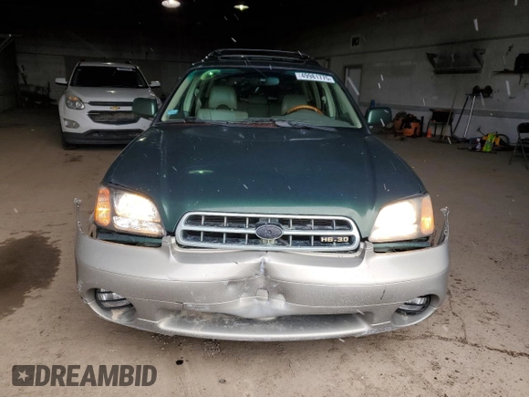 2002 Subaru Legacy Outback VDC z VIN 4S3BH896627653157, wystawiony jako Copart lot #49981775 z przebiegiem 265 573 mil mil oraz Czysty tytuł • Clean title. Historia ofert i sprzedaży dostępna na DreamBid. Obrazek 5.