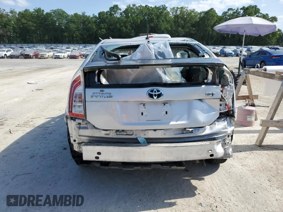 2014 Toyota Prius Four with VIN JTDKN3DU2E0368793, listed as a Copart auction lot 54514065 with 59,045 mi miles and Salvage Title. Bid and sale history available at DreamBid. Image 6.