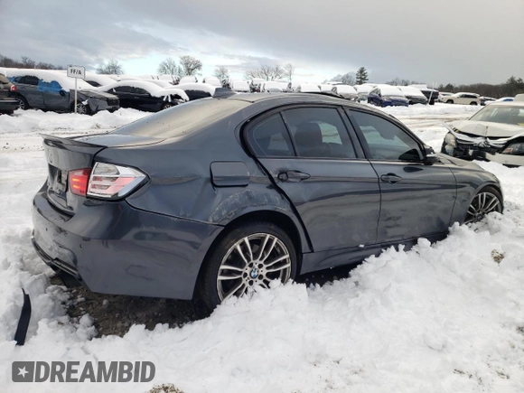 2015 BMW 3 Series 335i xDrive with VIN WBA3B9C51FJ466314, listed as a Copart auction lot 83067354 with 123,643 mi miles and Salvage title. Bid and sale history available at DreamBid. Image 3.