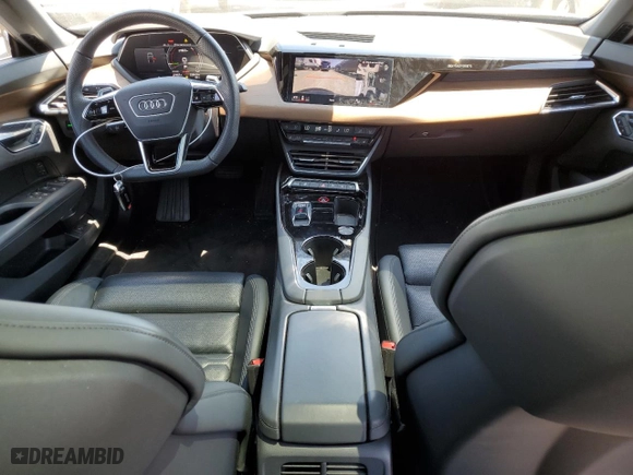 2022 Audi e-tron GT Prestige with VIN WAUDJBFW9N7004503, listed as a Copart auction lot 57742104 with NaN miles and Salvage Title. Bid and sale history available at carsss.com. Image 8.