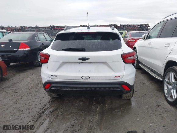 2025 Chevrolet Trax 2RS with VIN KL77LJEP3SC027144, listed as a IAAI auction lot 40855963 with 4,457 mi miles. Bid and sale history available at carsss.com. Image 16.