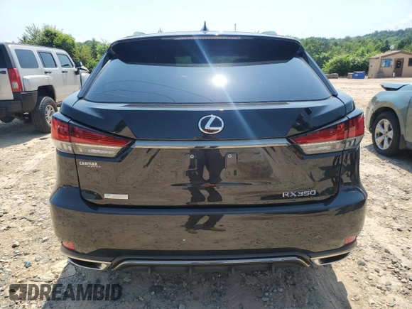 2020 Lexus RX 350 F Sport Performance с VIN 2T2YZMDA4LC220654, выставлен на аукционе Copart как лот 60477315 с пробегом 55 900 миль миль и Списание • Salvage title. История ставок и продаж доступна на DreamBid. Изображение 6.