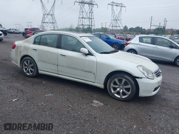 2006 Infiniti G35 z VIN JNKCV51F56M615190, wystawiony jako IAAI lot #42380623 z przebiegiem Nie podano mil oraz . Historia ofert i sprzedaży dostępna na DreamBid. Obrazek 1.
