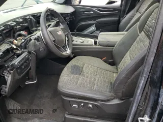 2024 Cadillac Escalade ESV AWD V-Series with VIN 1GYS4SK9XRR381010, listed as a Copart auction lot 56686185 with Not provided miles and Salvage title. Bid and sale history available at DreamBid. Image 7.