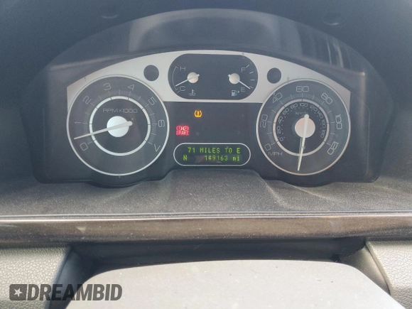 2008 Mercury Sable with VIN 1MEHM40W48G619494, listed as a Copart auction lot 51017415 with 149,163 mi miles and Salvage title. Bid and sale history available at DreamBid. Image 9.